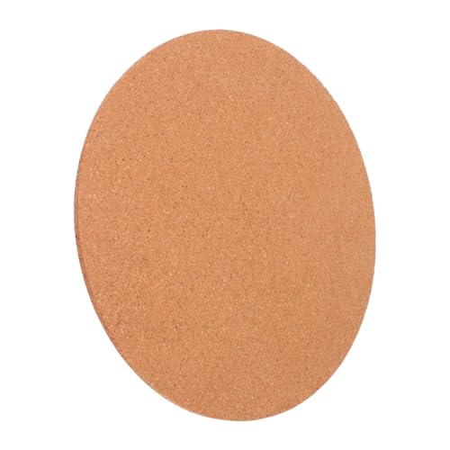 HOMSFOU 壁貼るコルクボード 丸型 厚さ 粘着背面付き 画鋲固定可能 メモや写真整理に 多用途ソフトウッドパネル オフィスや家用掲示板