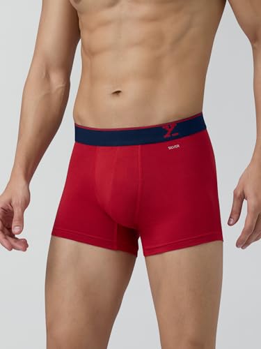 Image of XYXX Men's Underwear Aero IntelliSoft Micro Modal Trunk, Combo Pack of 3