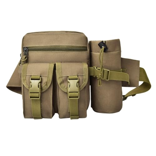 SUPVOX Riñonera Deportiva Portátil Resistente y Ligera Bolsa de Cintura Multi Bolsillos para Ciclismo Senderismo Camping y Pesca para Actividades al Aire