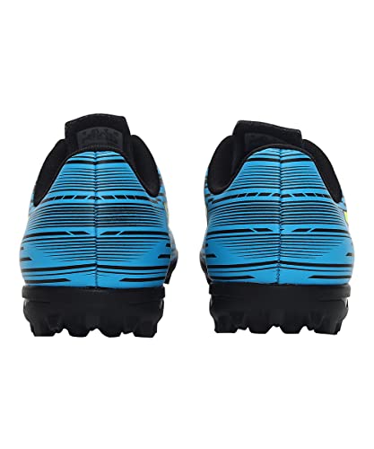 Image of Puma Unisex Rapido III TT Jr Ocean Dive-Yellow Alert-Black Football Shoe-10 Kids UK (10657905)