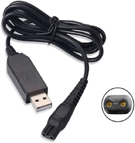 Cable de carga USB de 5 V para Philips Shaver HQ8505 Adaptador de cargador de enchufe USB 7000 5000 3000 AT600 AT610 AT620 AT630 HQ912 HQ902 HQ904