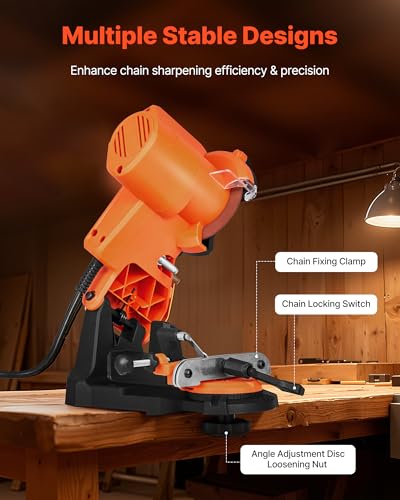 VEVOR 85W Bench Chainsaw Sharpener