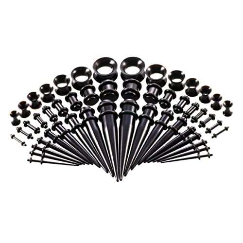 Amplification De L'oreille À Pointe Créative Ensemble D'étirement D'oreille En Acrylique