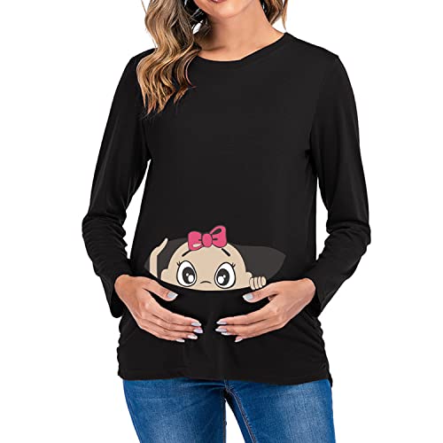 Q.KIM Camiseta Divertido Estampada de...