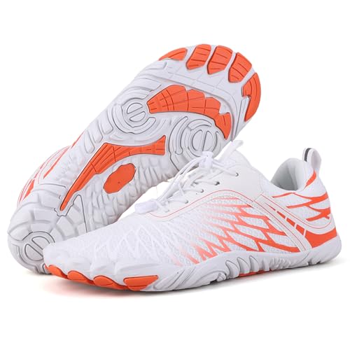 Image of Hike Footwear Barefoot Shoes, Pro Barefoot Shoes Women Men, Athletic Hiking Shoes, Minimalist Water Shoes Breathable Quick Dry Zero Drop Trail Running Shoes with Non-Slip Sole & Wide Toe Box