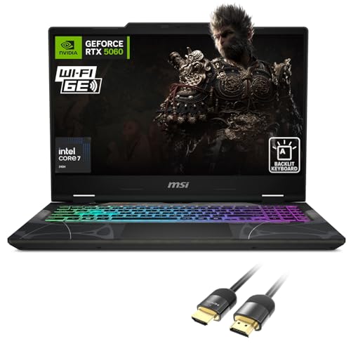 Portable & Ready:​ Weighing just 4.29 lbs and housing a 55.2Wh battery, the Cyborg combines gaming power with portability. It comes with Windows 11 pre-installed and features a translucent black chassis for a distinctive look