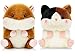 2 Pezzi Peluche di Criceto Giocattolo di Criceto Carino Animali di Peluche Realistici Bambole Morbidi per Bambini Ragazzi Decorazione di Festa, 8 Pollici (Criceti)