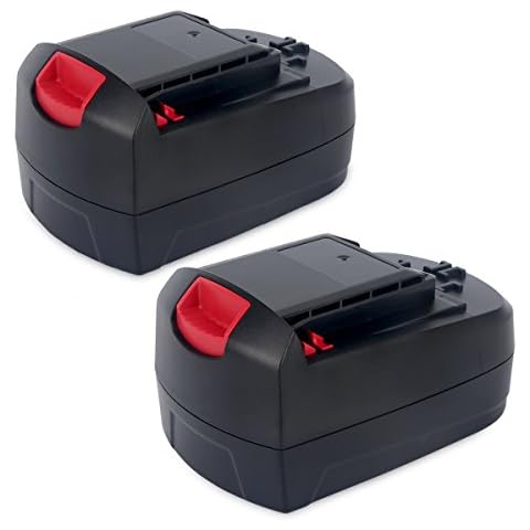 Biswaye 2Pack 18V Battery SB18C SB18A SB18B Compatible with Skil 18V Ni-Cd Cordless Tools 2810 2888 2887 2895 2897 2898 4570 5850 5995 7305 9350, 3.0Ah Cover