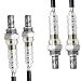 higherbro 4PCS Oxygen O2 Sensor 1 & 2 for 2005-2020 Jeep Grand Cherokee 3.6L/3.7L/5.7L/6.1L/6.4L Upstream + Downstream