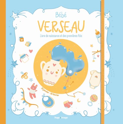 Bébé Verseau - Livre de naissance et des premières fois