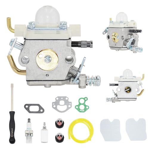 WTA-33-1 Carburetor Kit C1M-K77 C1M-K76 for Walbro WTA-33-1 Echo PB-250 Leaf Blower Carb Replace A021001881 A021001882 P05412001001 Carburetor Trimmer with Maintenance Kit Weed Eater Carb Rebuild Kit
