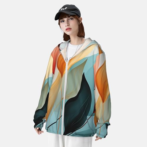 Chaqueta unisex con protección solar UPF 50+ y capucha miniatura 4