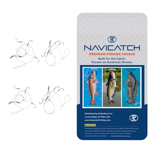 Kit de pêche à fond Hi-Lo bar de mer ligne PE poisson-chat scup