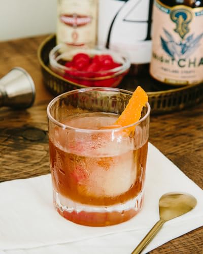 Image of Portland Syrups Bright Chai Syrup - Coffee, Cocktails, Mocktails & Sodas - Premium Concentrate - Orange Pekoe, Ginger, Cinnamon, Cloves & Cardamom - Organic Cane Sugar - 12 oz, 24 Servings (Pack of 1)