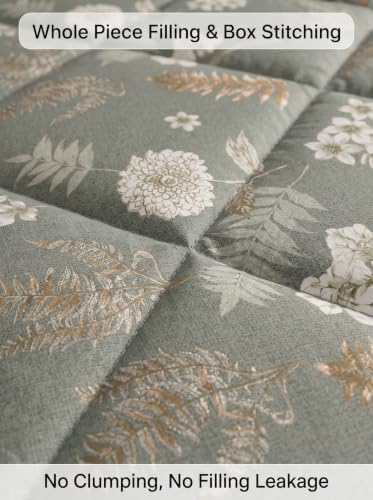 Image of Mafatlal 120 GSM Tulip Single AC Comforter Blanket | Premium Reversible Microfiber Quilt | Ultra Soft Lightweight All Season Bedding Duvet for Single Bed | 154 x 228 cm | Slate Grey