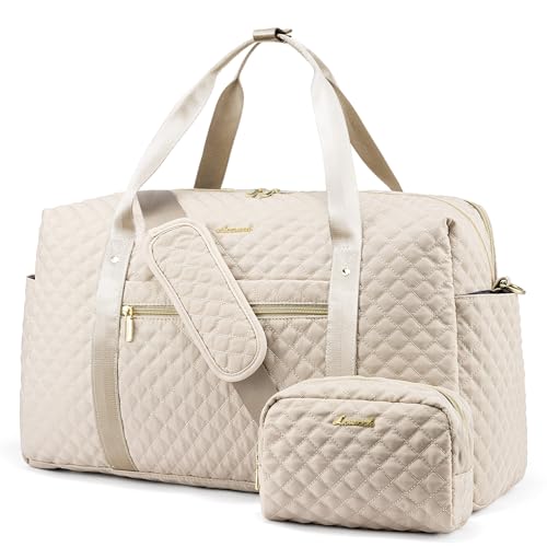 LOVEVOOK Reisetasche Damen Sporttasche Groß mit Laptopfach Weekender...