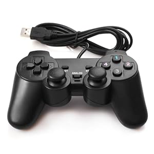 USB Wired Game Controller for Windows PC/Raspberry Pi Remote Controller Gamepad Gaming Joystick Dual Vibration Joypad for Laptop Desktop Computer(Windows 11/10/8/7) & Steam/Roblox/RetroPie/RecalBox