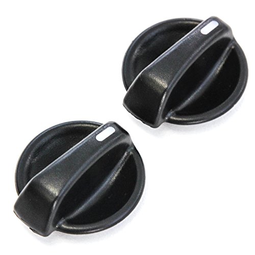 2 Rear Control Knobs Fan Speed Heater Ac 1999-2004 Compatible With Honda Odyssey Lx Temperature #TOP2