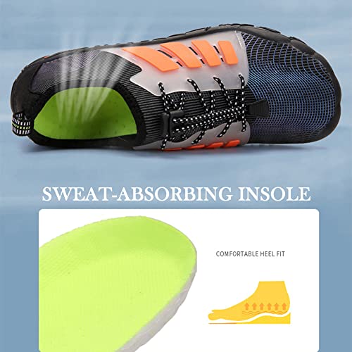 Morbuy Zomer Water Schoenen Mens Womens Duurzame Zool Lichtgewicht Aqua Schoenen Barefoot Sneldrogende Sport Yoga Schoenen 35-46 voor Outdoor Strand Zwemmen Surf Gym Wandelen Duiken - Afbeelding 7
