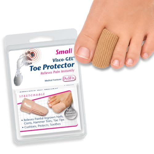Pedifix Visco-GEL Toe Protector, Gel Cap for Corns &amp; Hammer Toe Small