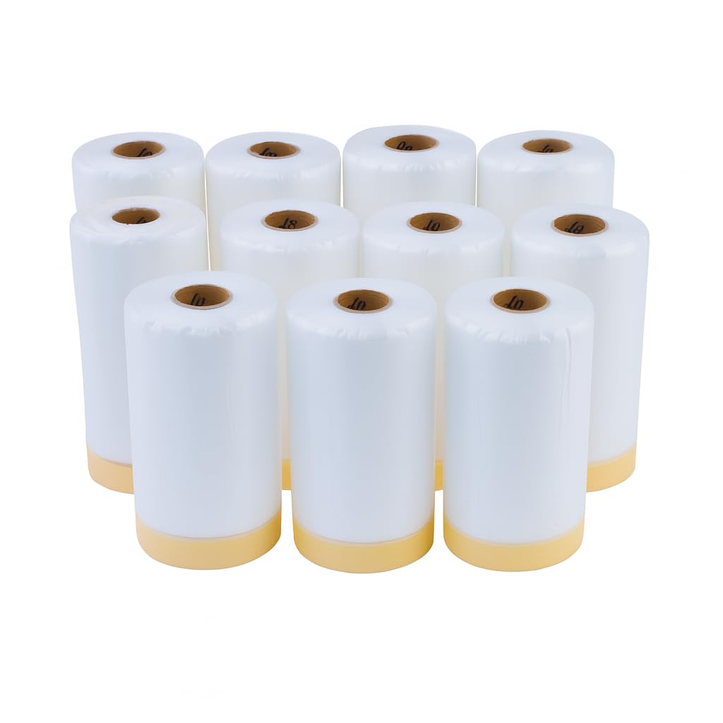 10 X Masker – Abdeckfolie für Maler - 2700 mm x 17 m