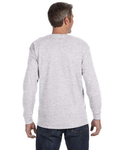 Image of Hanes Mens 6.1 oz. Tagless ComfortSoft Long-Sleeve T-Shirt (5586)
