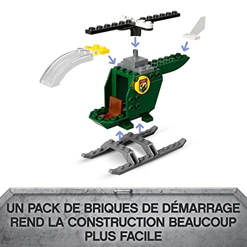 LEGO Jurassic World 76944 'évasion du T Rex - vue 9