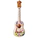 Amakando Hawaii Gitarre Ukulele Luftgitarre aufblasbar Hula Blumen Gummigitarre PVC Aloha Strand Aufblasgitarre Mottoparty Musikinstrument Sommer Party Spielzeuggitarre