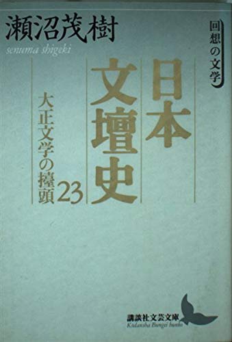 日本文壇史 23 大正文学の擡頭 回想の文学 (講談社文芸文庫)の詳細を見る