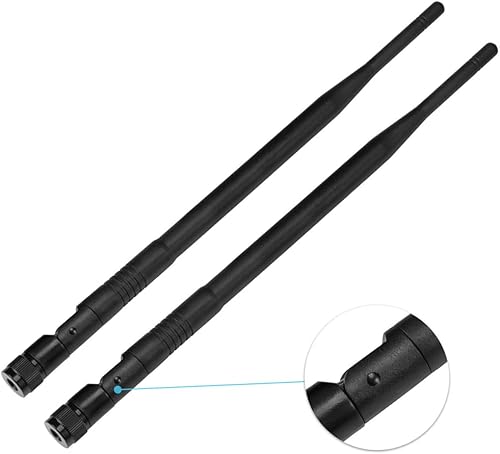 Miniatura 4 de Antena 4G LTE 7dBi RP-SMA macho (agujero interior antena celular compatible con 4G LTE Wireless CPE Router Hotspot Cellular Gateway Industrial IoT