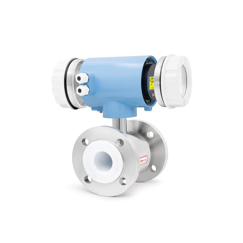 Genérico Medidor de Flujo Digital Industrial Sensor de Enlace de Brida de Alta precisión Medidor de Flujo electromagnético de tubería estándar (Color : DN-50)
