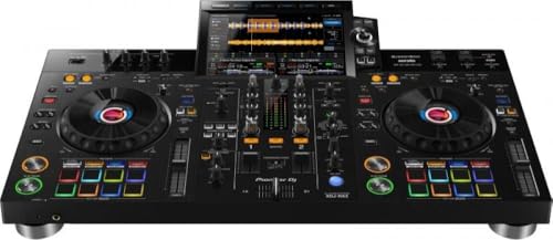 Pioneros DJ XDJ-RX3 2CH de mezclador integrado con pantalla táctil compatible con Rekordbox y Serato(AU Plug)