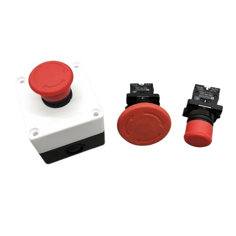 22 mm XB2-ES542 XB2-ES442 XB2-ES642 czerwony grzybkowy wyłącznik awaryjny przełącznik przyciskowy NC 10A/415V(542)
