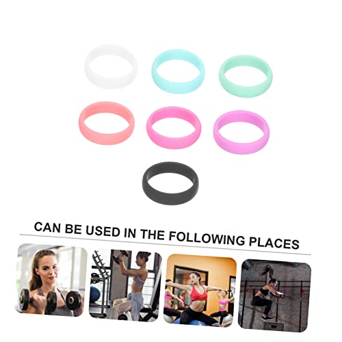 Anillos de silicona deportivos para mujer 14 piezas miniatura 4