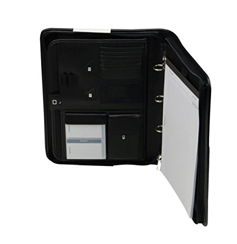 Image of ALASSIO ORGANISEUR DE TABLETTE A4 Trento, Similicuir, Noir