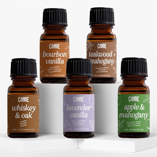 Image of CANDECraftCo Premium Fragrance Oil - Diffuser Oils Fragrances Scented for Home, Candle Soap Making Supplies, Aromatherapy Blends for House (0.34 Fl Oz (3-Pack), Clean)