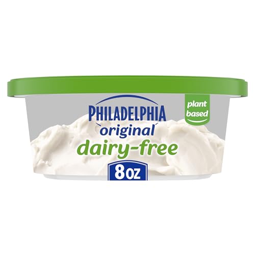 Philadelphia Plant-Based Dairy Free Original Cream Cheese Spread, 8 oz Tub