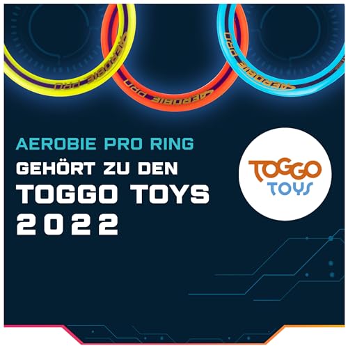 Aerobie Pro Flying Ring Wurfring mit Durchmesser 33 cm, blau, für Erwachsene und Kinder ab 5 Jahren (TOGGO Toys 2022)