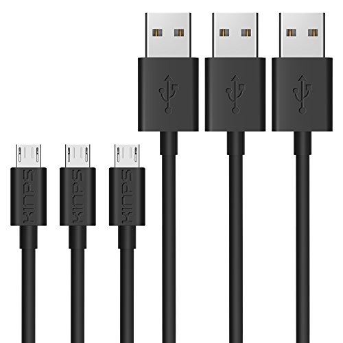 Cavo Dati Micro USB，Kinps®[3-Pack] 10ft Premio