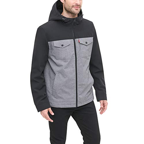 Image of Levi's Men's Artic Cloth Filled Performance Rain Shell Jacket