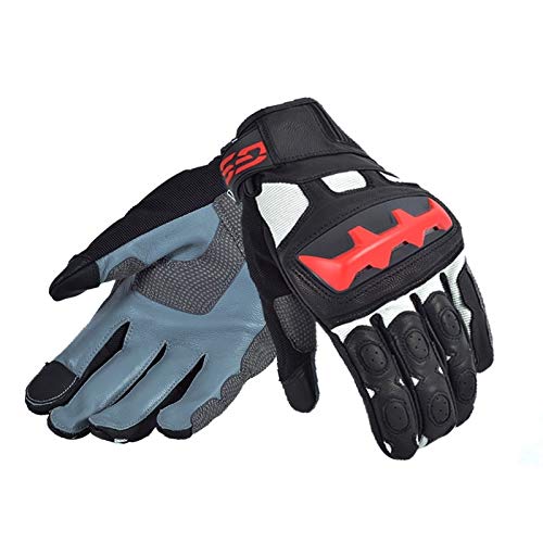Gants gants moto rally racing d'hiver en textile renforcé durable