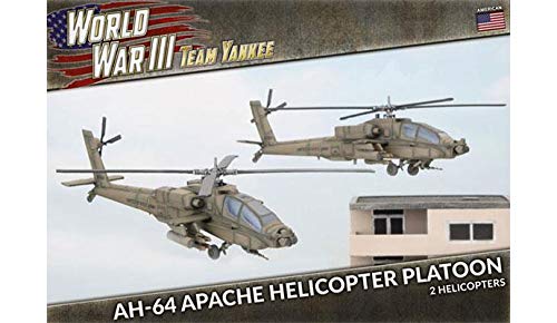Team Yankee Battlefront World War III American AH-64 Apache Helicopter Platoon