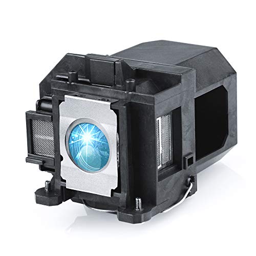 Lanwande V13H010L57 / ELPLP57 Lámpara de Repuesto para proyector EPSON PowerLite 450W 460 H318A H343A EB-440W EB-450W EB-450WE, BrightLink 450Wi 455Wi Proyectores 455WI Cover