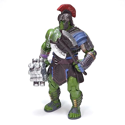 Image of Daiyamondo Premium Super Hero 20cm Height Action Figure- Unlease The Power of Highly Detailed Collectible with Dynamic Pose (Standing Angry Green Man)(20cm)