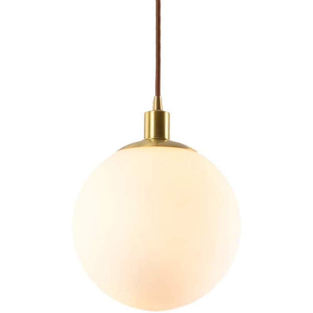 Lámpara de la sala de estar en vidrio decorativo con iluminación suave y altura regulable