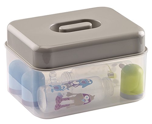 THERMOBABY Stérilisateur Micro Ondes Gris