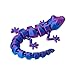 Imagen de Lagarto impreso en 3D, modelo flexible articulado