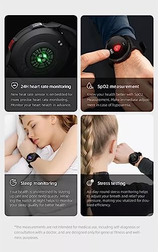 Mibro Relógio Smartwatch Mibro GS Bluetooth Tela 1.43 Preto