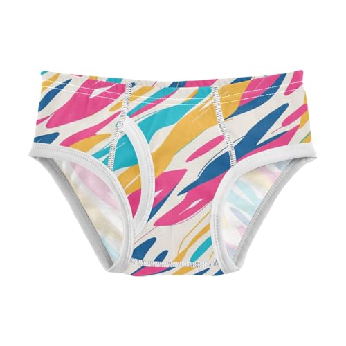 KLL Camouflage Pattern Trendy Style Little Boys Cotton Underwear Briefs Breathable Children Undies