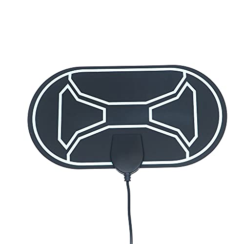 Fasizi Amplified HD Digital TV Antenna, Up to 100 Miles Range, Support 4K 1080p, Indoor Smart Switch Amplifier Signal Booster - Image 2